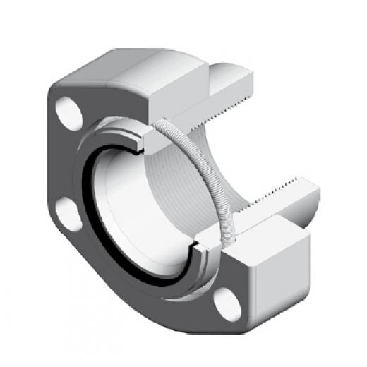 Female thread flange, BSP