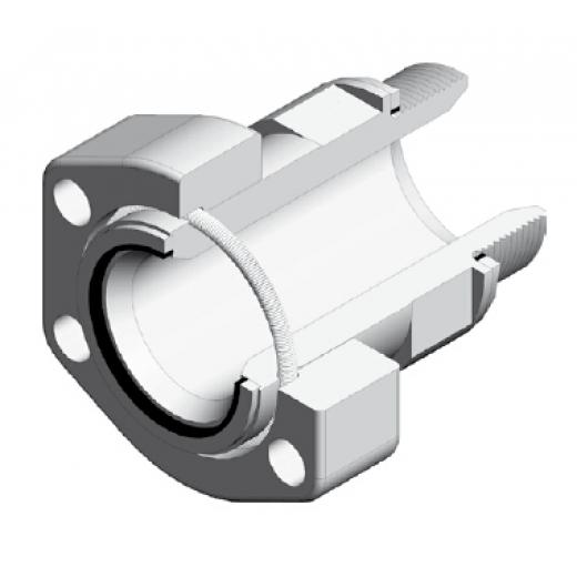 Male thread flange, BSP 